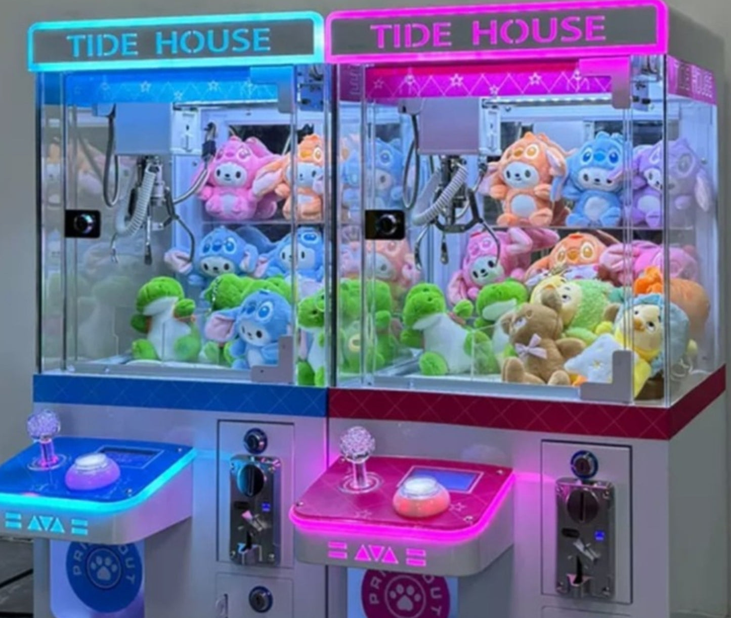 Tide house claw machine