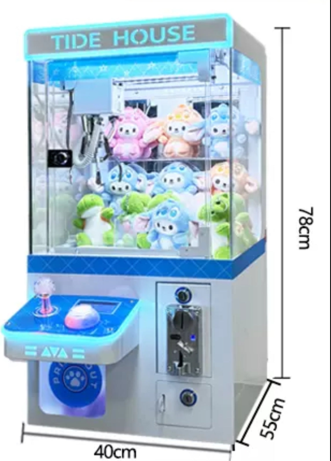 Tide house claw machine