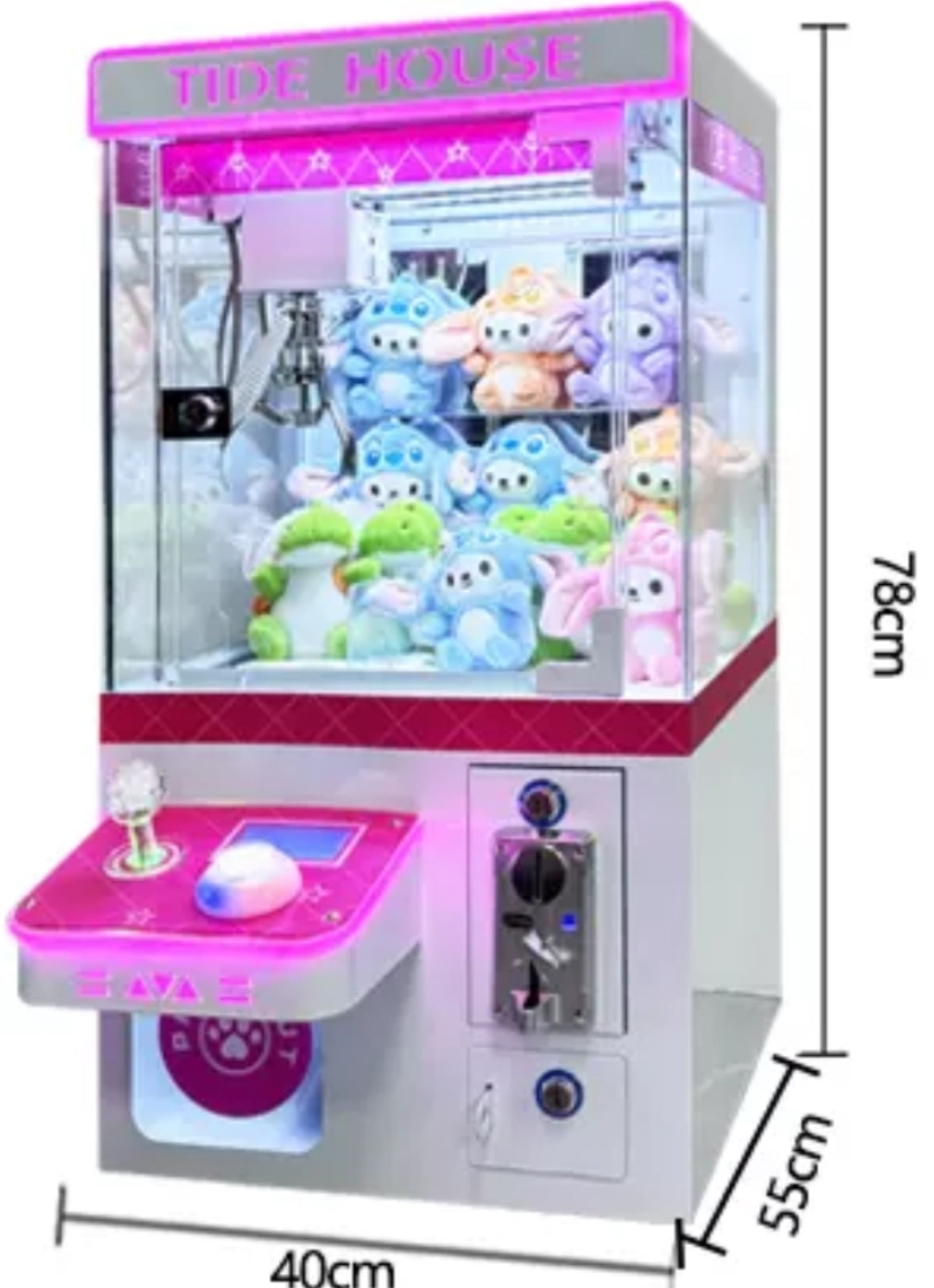 Tide house claw machine