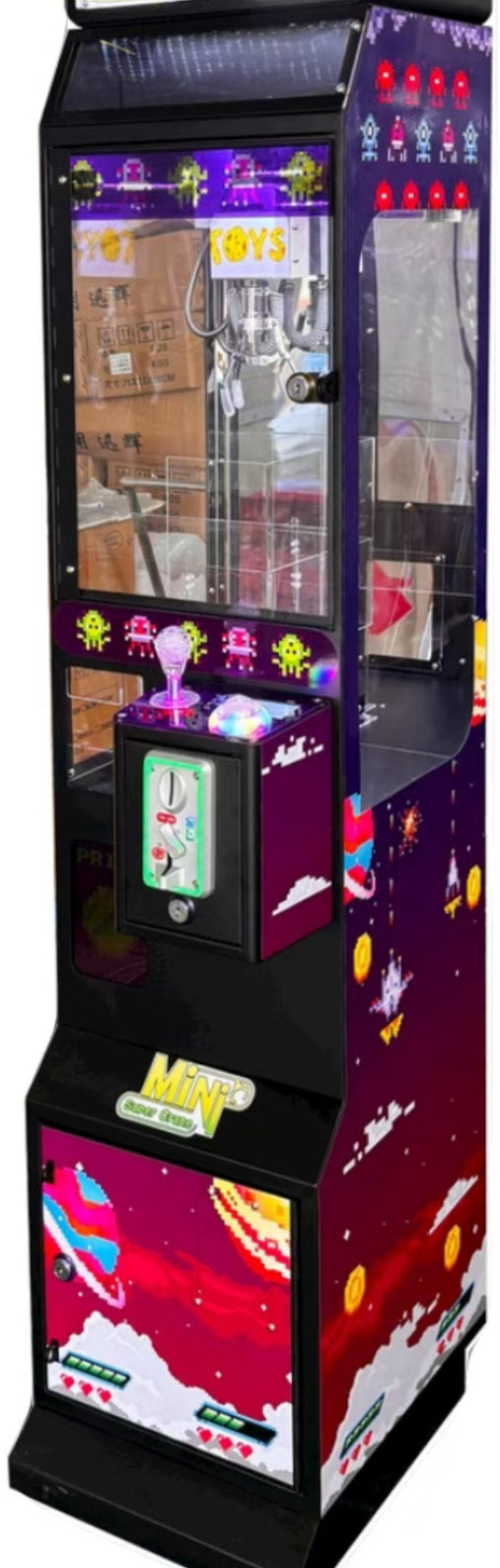 Single claw machine