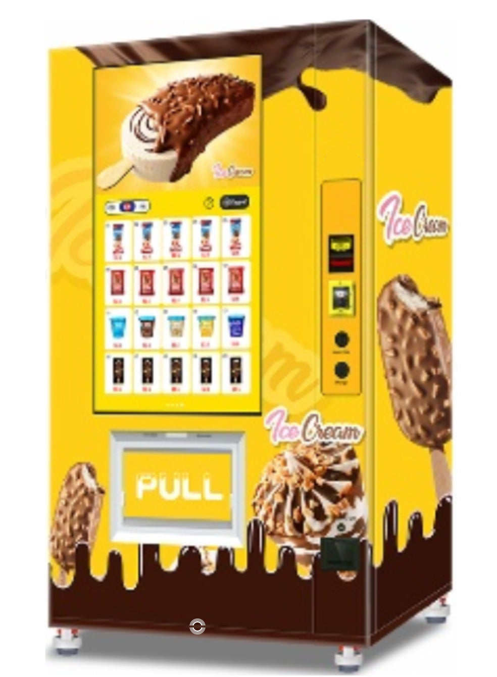 Ice cream vending machine